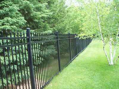 Steel or Aluminum Classic Ornamental Wrought Iron Fence Installation Maple Grove, Minnesota