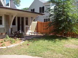 Cedar Alternate Board Scalloped Privacy Fence Installation Edina, Minnesota