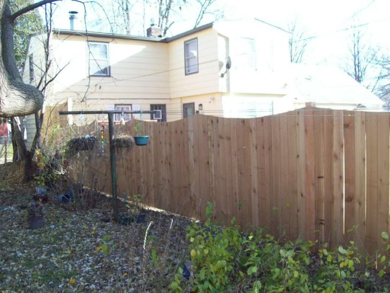 Cedar Batten Board Fence