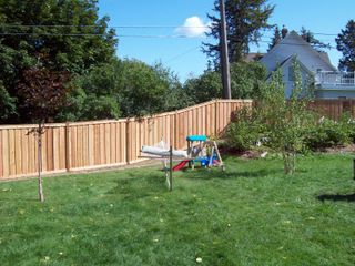 Installation of cedar picture frame privacy fence Edina, Minnesota