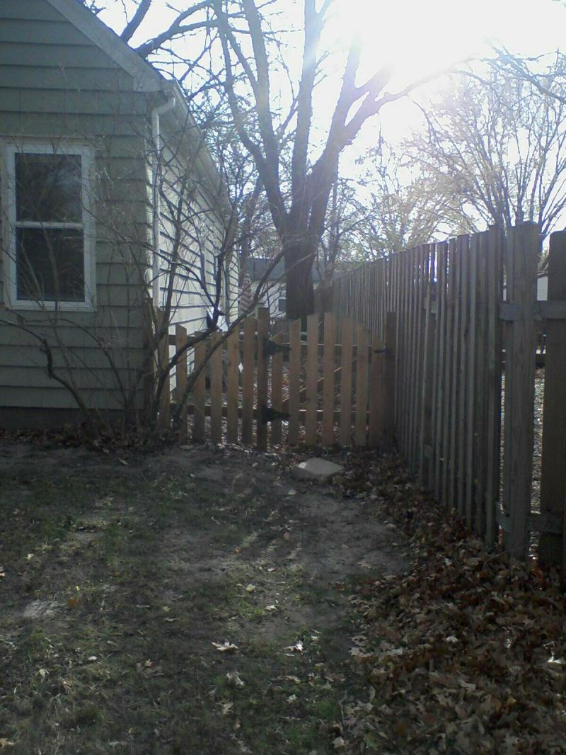 Cedar Scalloped Picket Fence Installation Minneapolis, Minnesota