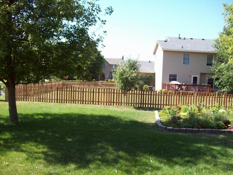 Cedar Scalloped Picket Fence Installation Chaska, Minnesota