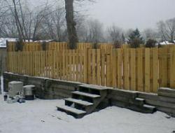 Cedar Alternate Board Privacy Fence Bloomington, Minnesota