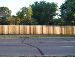 Cedar Alternate Board Privacy Fence Brooklyn Park, Minnesota