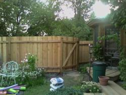 Cedar Batten Board Privacy Fence Edina, Minnesota