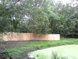 Cedar Batten Board Privacy Fence Deep Haven, Minnesota