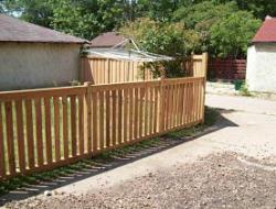 Picture Frame Picket Fence Installation Minneapolis, Minnesota