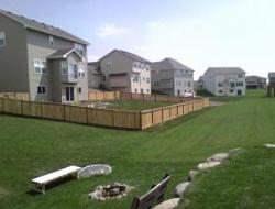 Picture Frame Picket Fence Installation Otsego, Minnesota