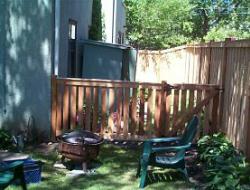 Picture Frame Picket Fence Installation Minneapolis, Minnesota