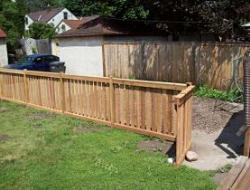 Picture Frame Picket Fence Installation Minneapolis, Minnesota