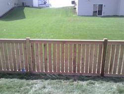 Picture Frame Picket Fence Installation Otsego, Minnesota