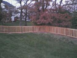 Picture Frame Picket Fence Installation Oakdale, Minnesota