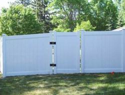 Vinyl Tongue and Groove Privacy Fence Installation Buffalo, Minnesota