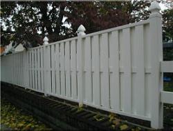 Vinyl Alternate Board Privacy Fence Installation Plymouth, Minnesota