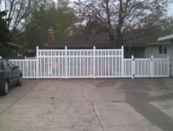 Vinyl Picture Frame Fence Installation Savage, Minnesota