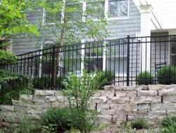 Steel or Aluminum Pool Ornamental Wrought Iron Fence Installation Edina, Minnesota